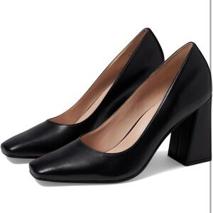 NWT's Chunky Heeled Black Cupid Pumps